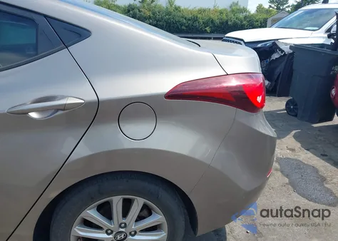 2015 Hyundai Elantra Se from USA, damaged, VIN 5NPDH4AE8FH588818